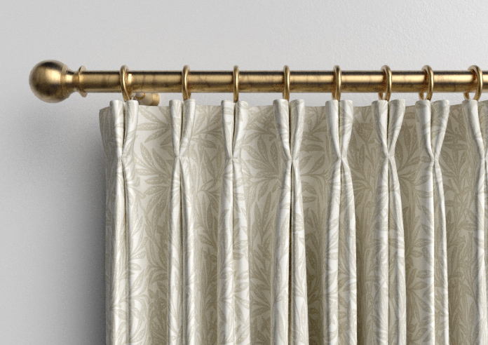 William Morris At Home Willow, Jute - Made to Measure Curtains - Image 10